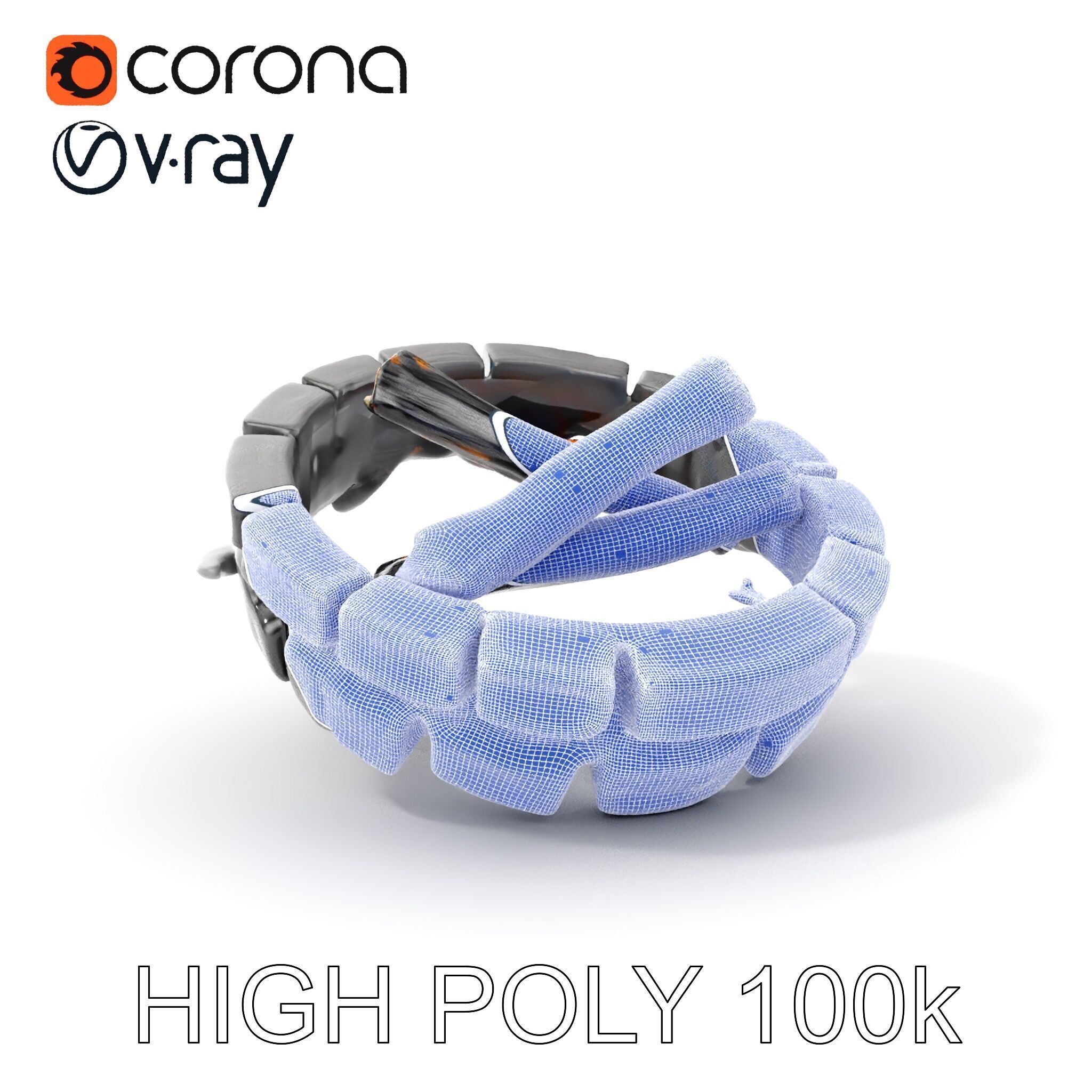 Campfire and Logs Model Pack for Realistic Simulation Low-poly 3D model_4