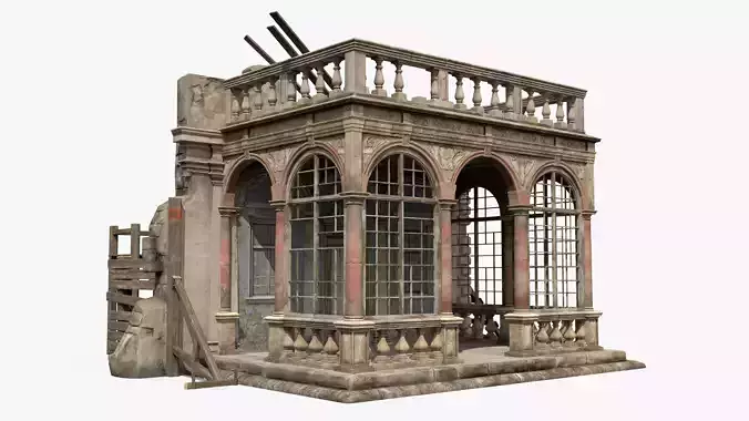 Renaissance Castle Ruined