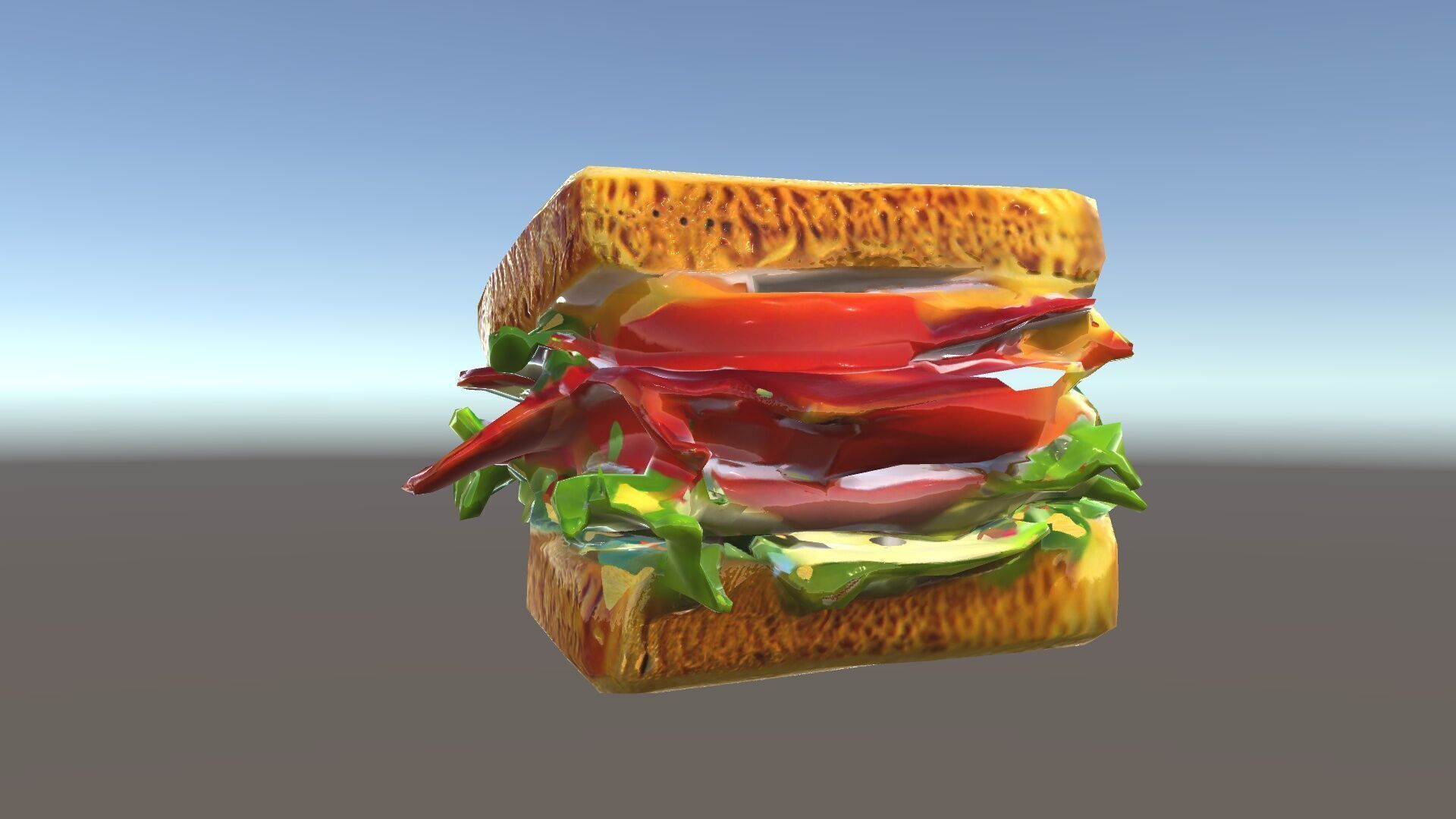 BLT Sandwich D Model Pack Low-poly 3D model_34