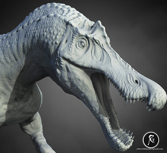 Baryonyx  3D print model