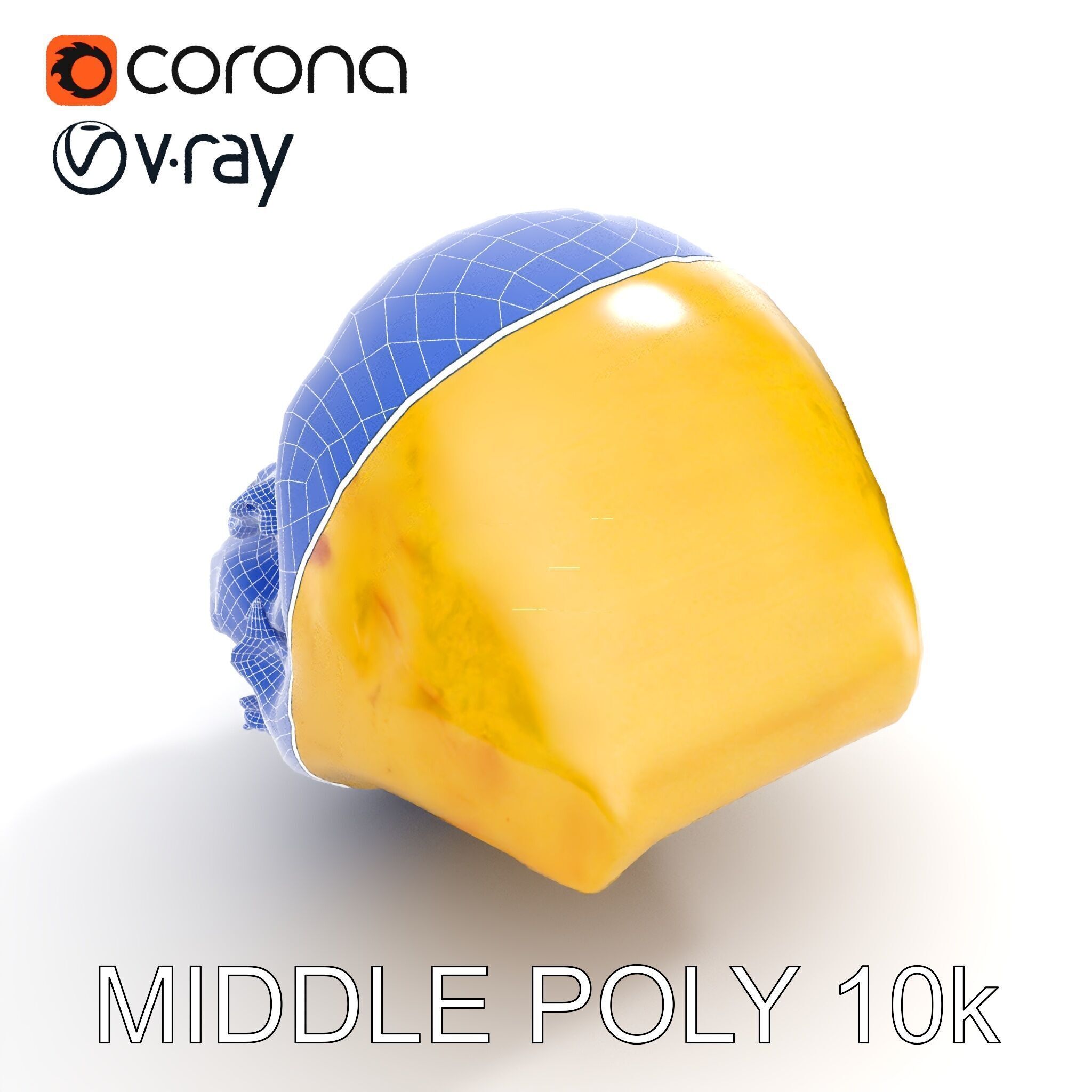 Tasty Shawarma Wrap D Model Pack Low-poly 3D model_21