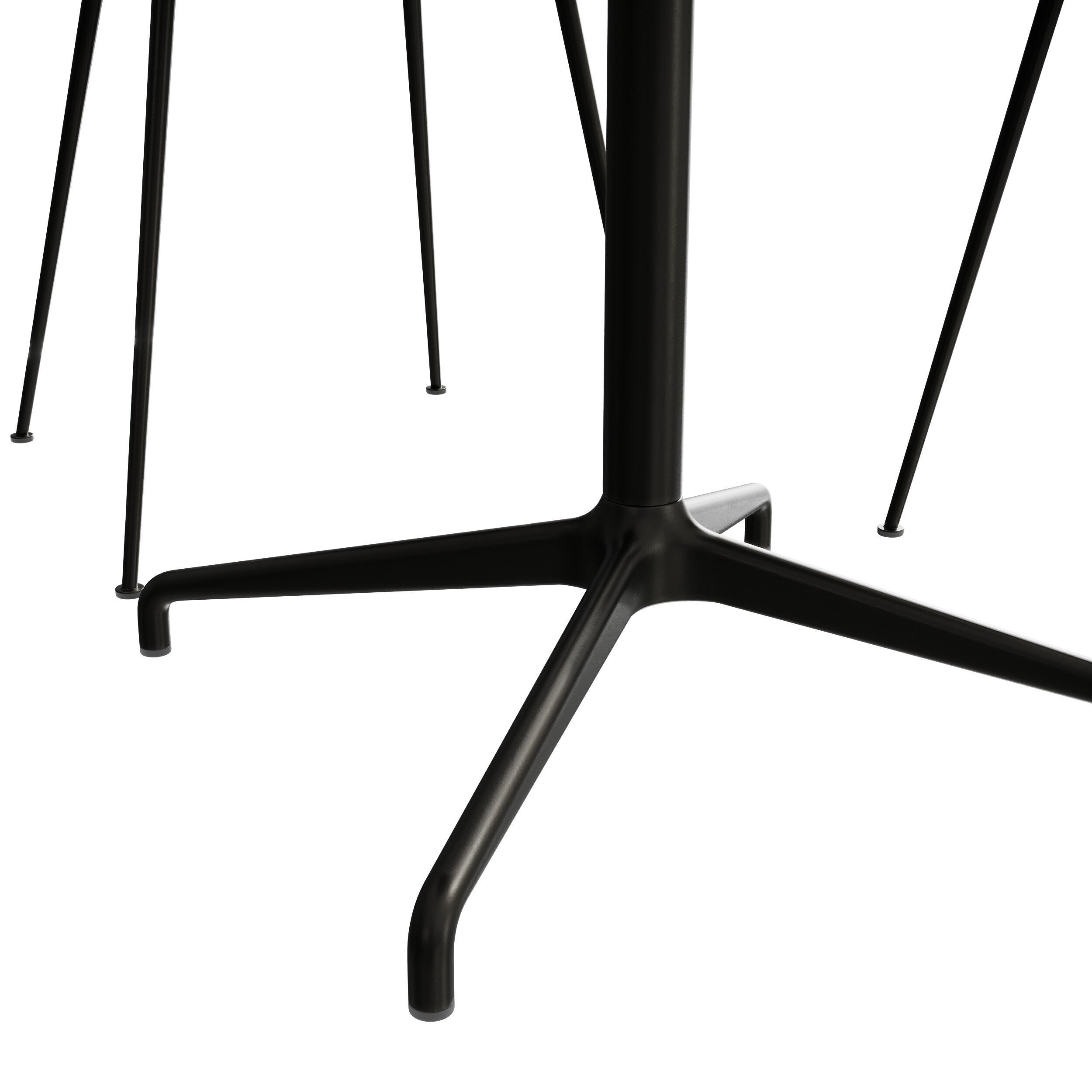 AndTradition Rely HW6 ATD4 Chair and Table by Hee Welling 3D model_5