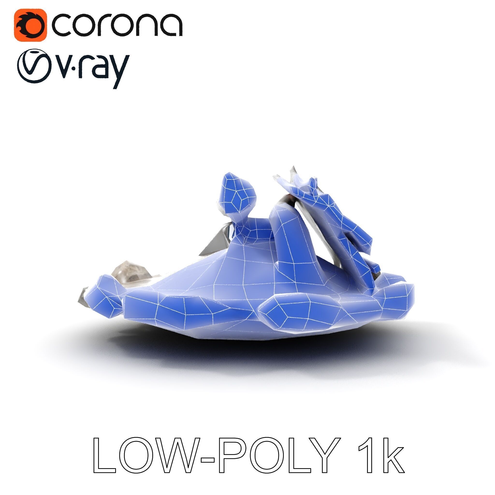 Campfire and Stone Circle D Model Pack Low-poly 3D model_31