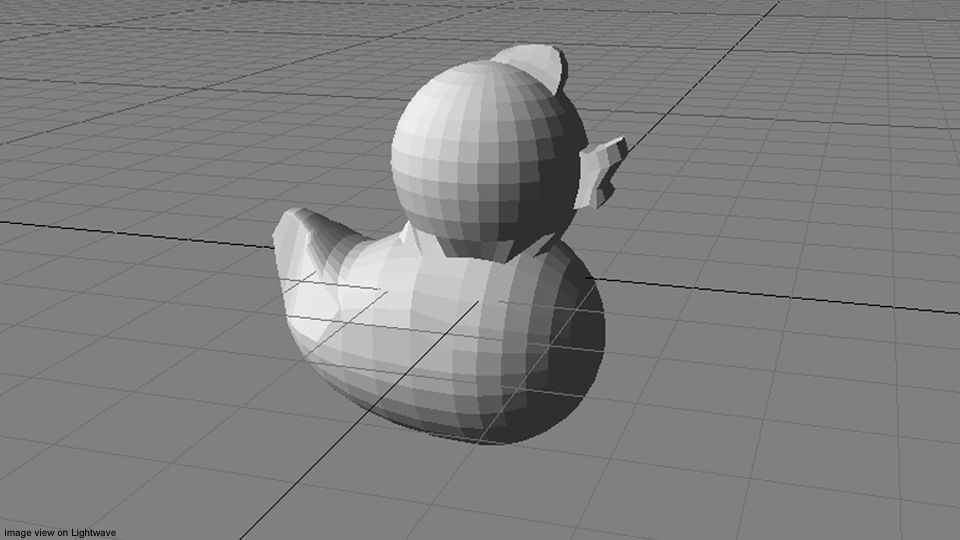 Toys - Duck 3D model_4