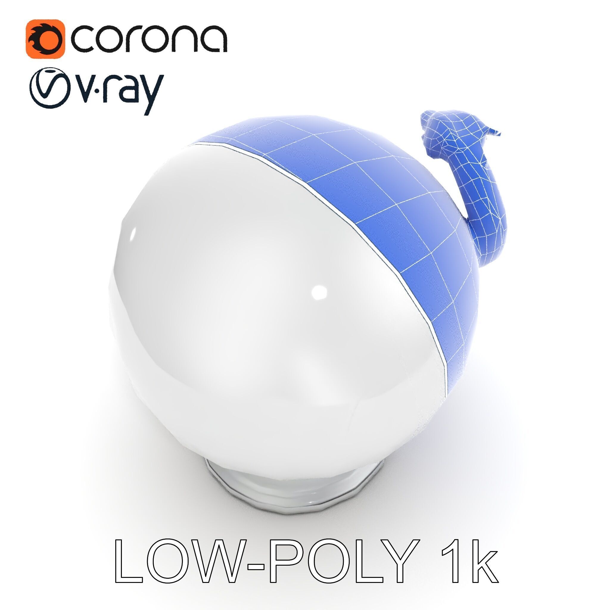 Dragon Sphere Decorative Model Pack Low-poly 3D model_31