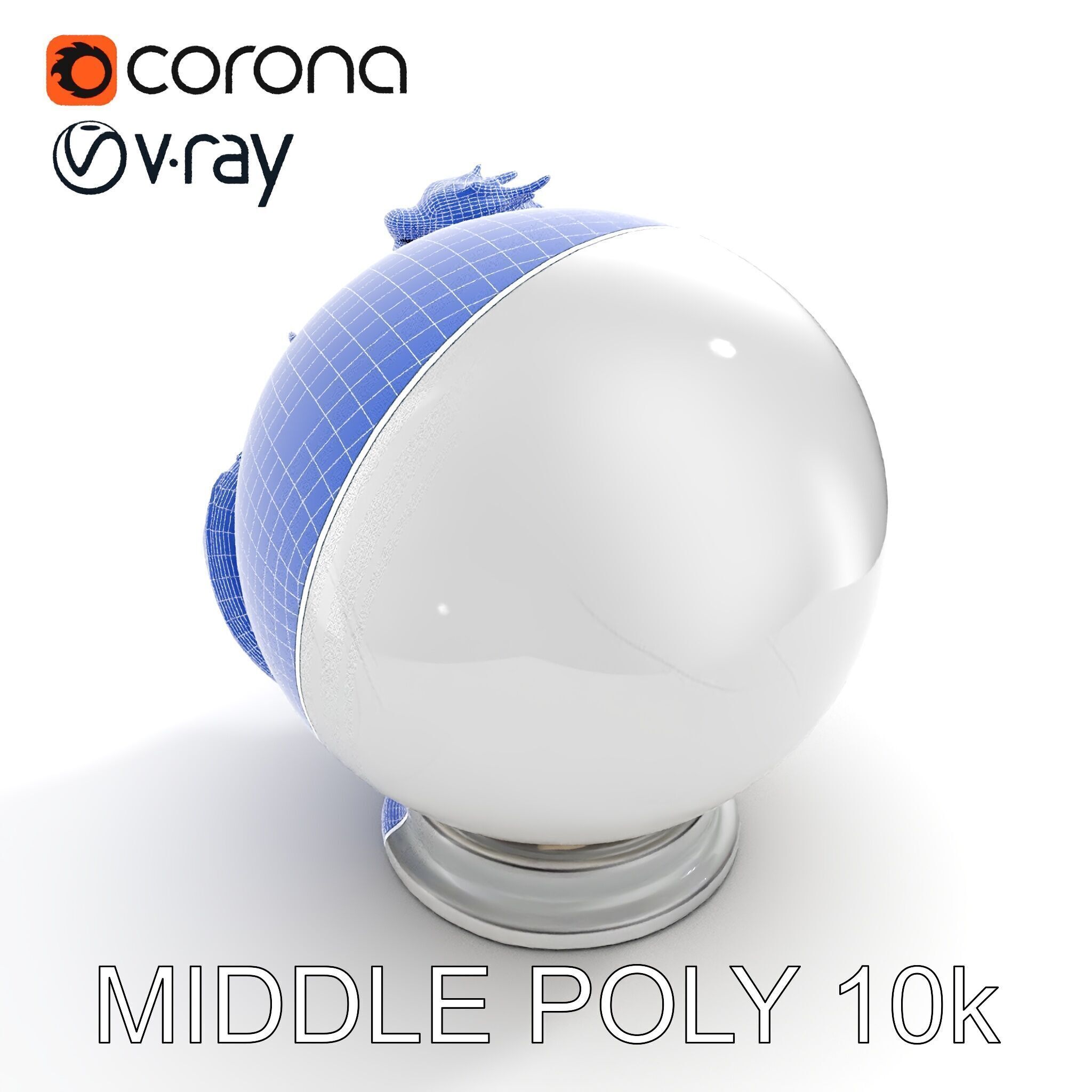 Dragon Sphere Decorative Model Pack Low-poly 3D model_21