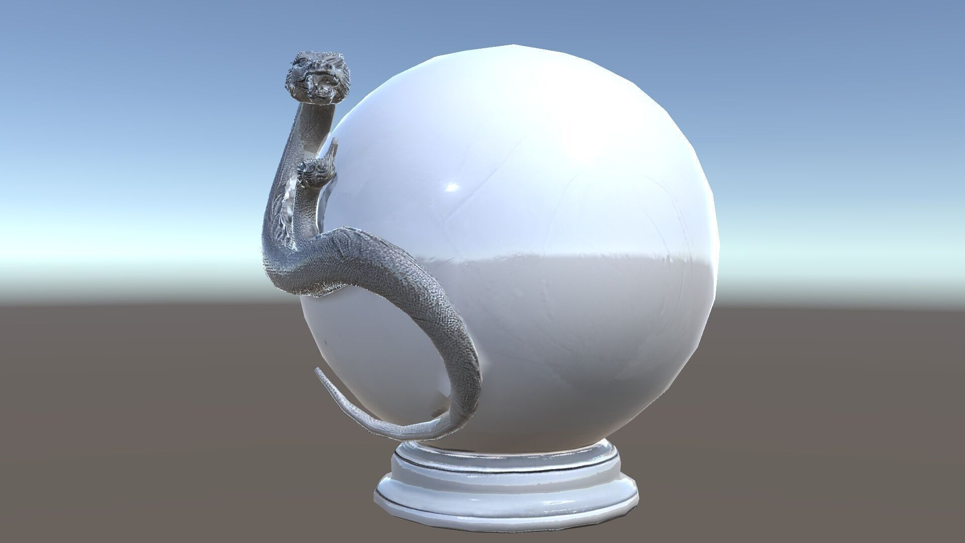 Dragon Sphere Decorative Model Pack Low-poly 3D model_34