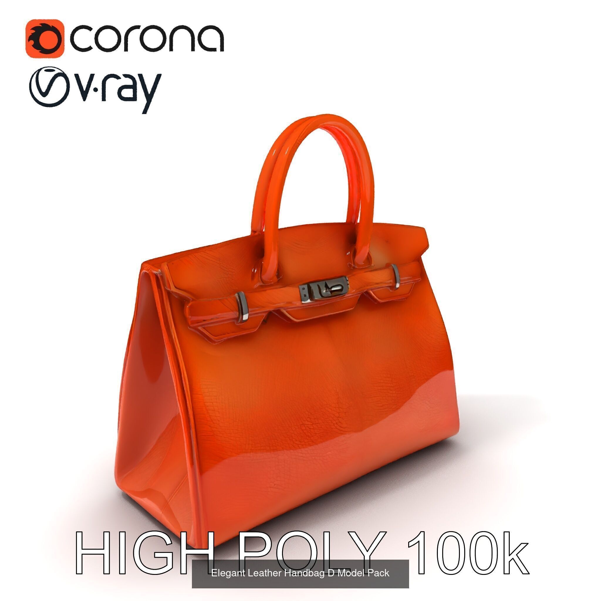 Authentic Cowboy  Leather Accessory 3D Models Pack 3D Model Collection_26