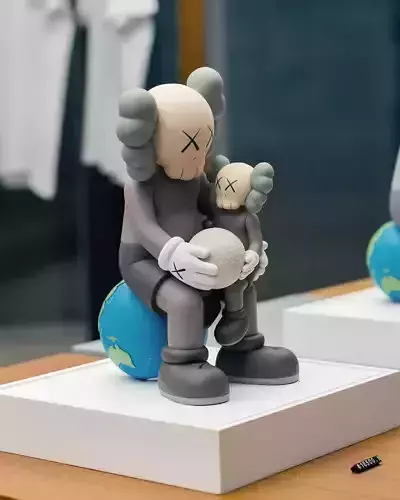 Kaws Holiday Thailand Moon earth for Print