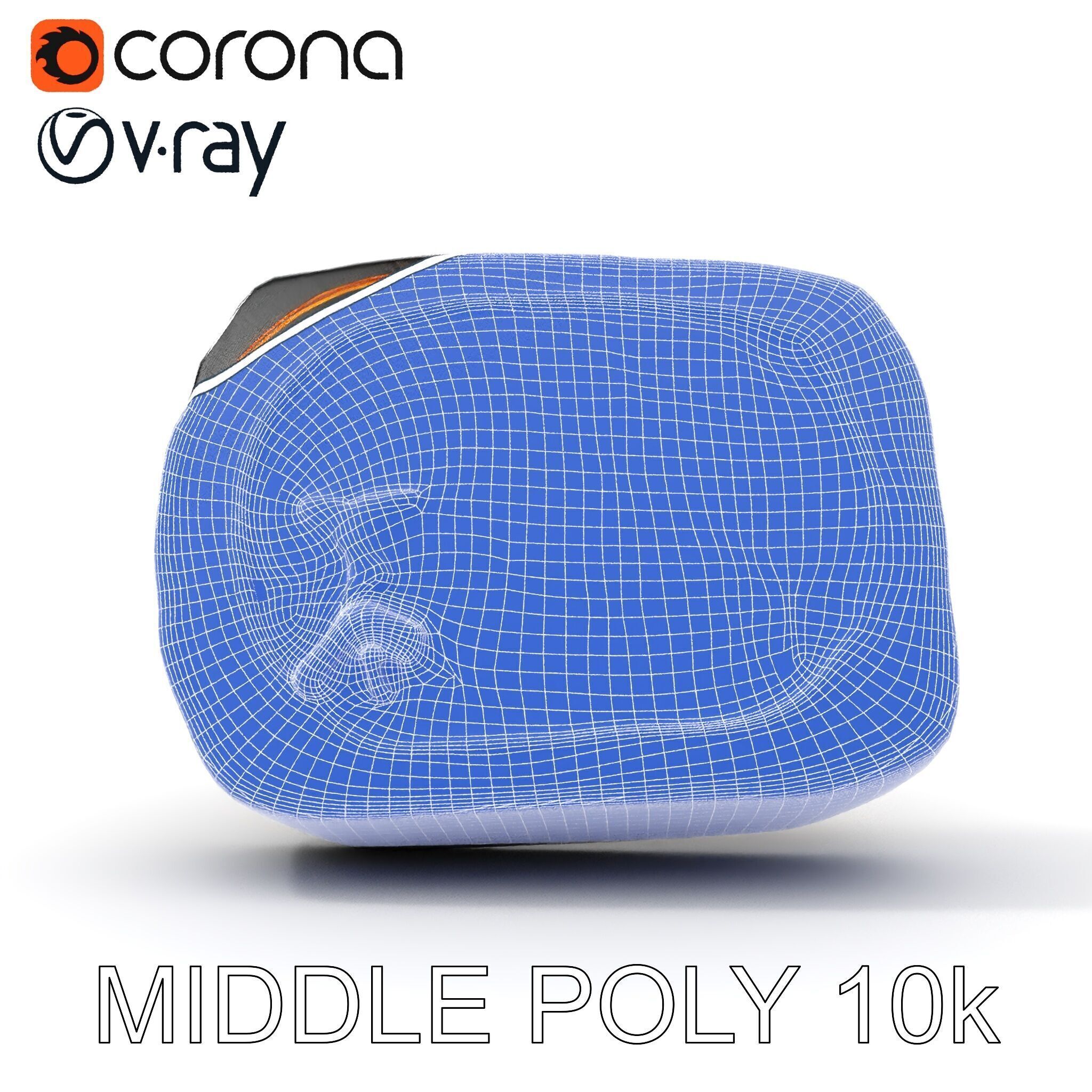 Ancient Rune Stone with Glowing Symbols Model Pack Low-poly 3D model_27