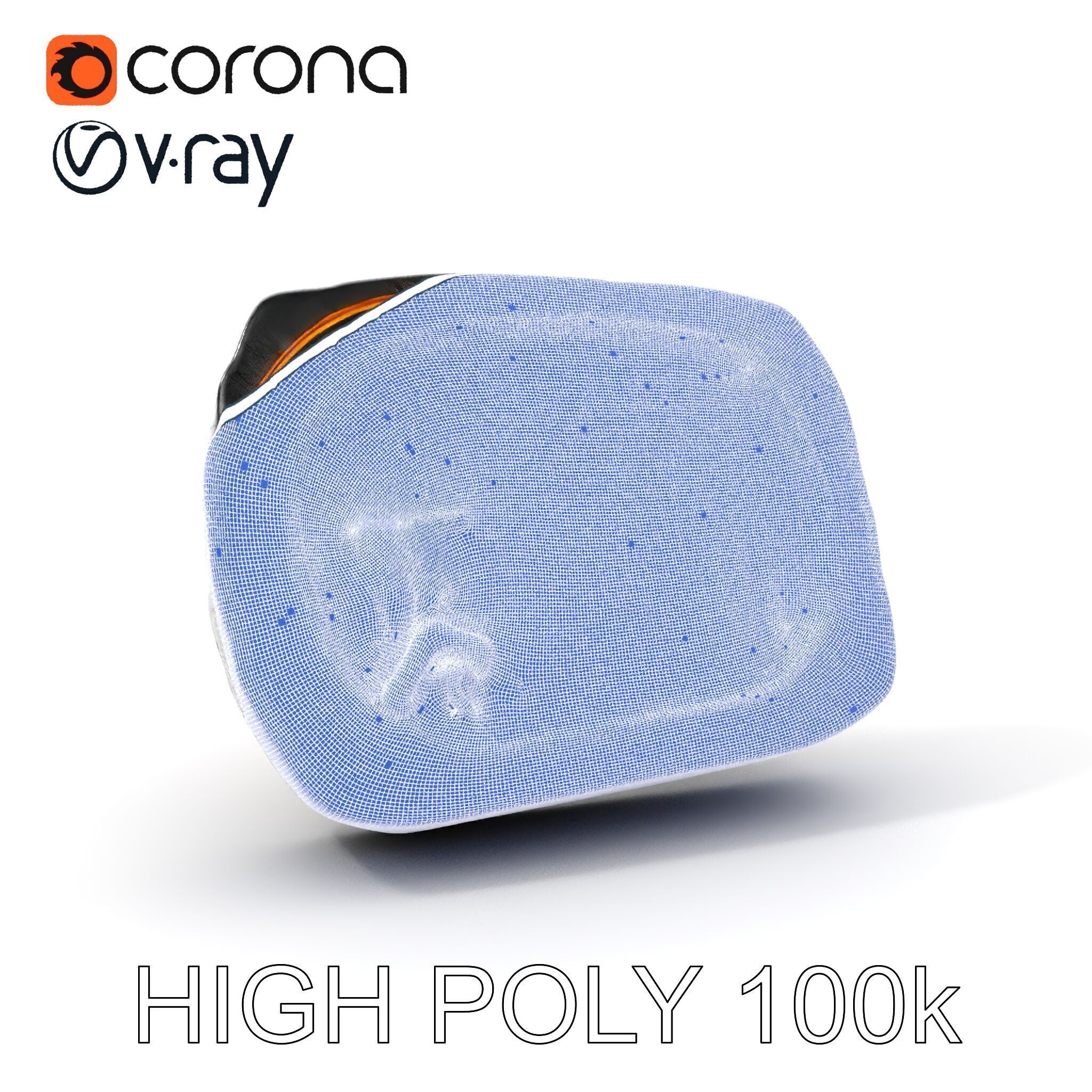 Ancient Rune Stone with Glowing Symbols Model Pack Low-poly 3D model_4