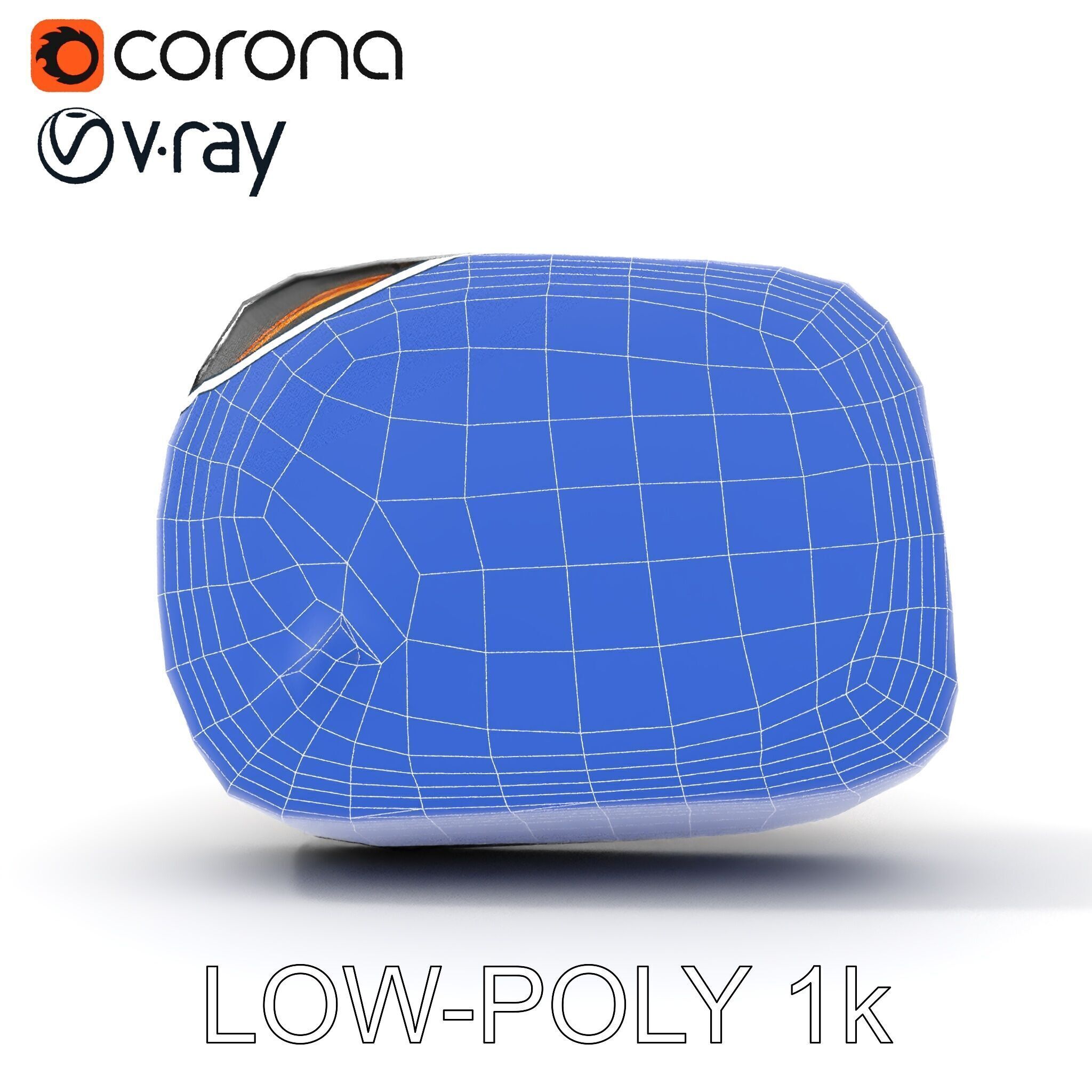 Ancient Rune Stone with Glowing Symbols Model Pack Low-poly 3D model_17