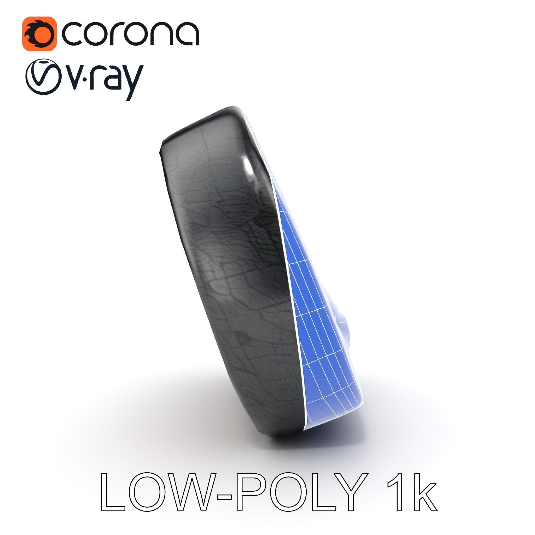 Ancient Rune Stone with Glowing Symbols Model Pack Low-poly 3D model_31