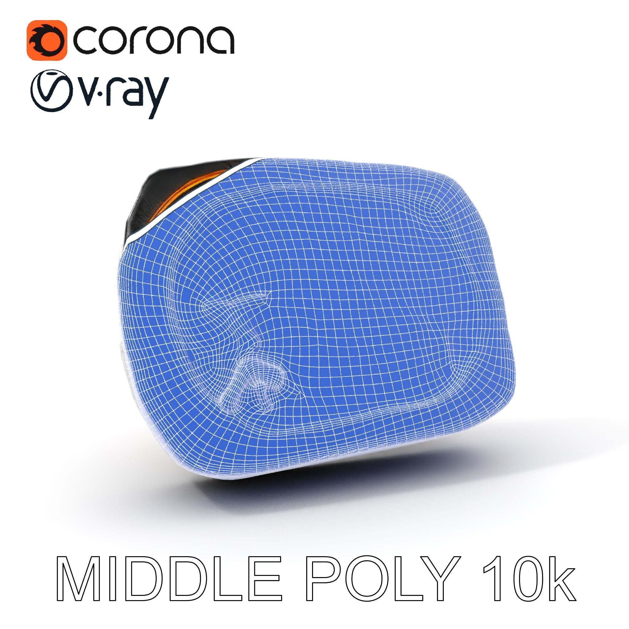 Ancient Rune Stone with Glowing Symbols Model Pack Low-poly 3D model_14