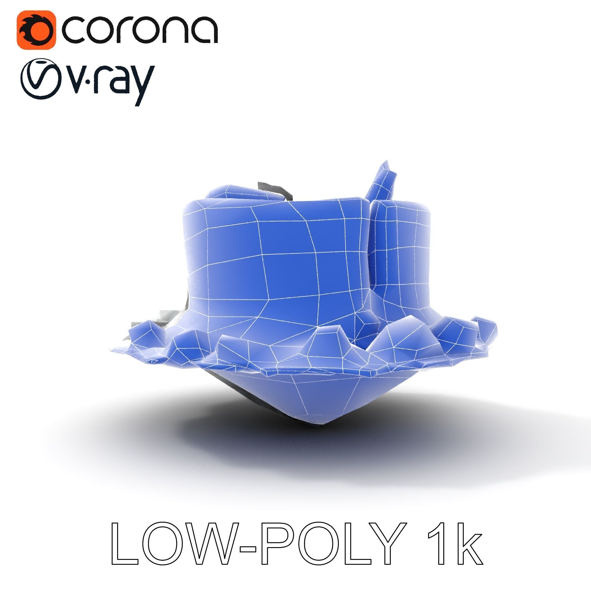 Campfire and Logs Model Pack for Realistic Virtual Environments Low-poly 3D model_19