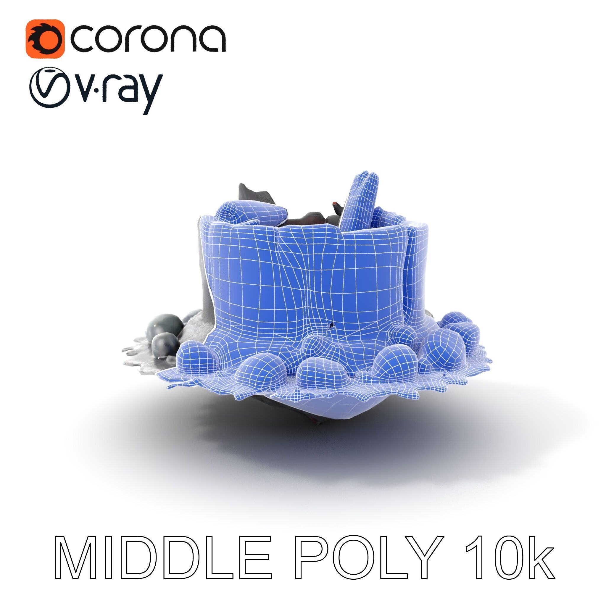 Campfire and Logs Model Pack for Realistic Virtual Environments Low-poly 3D model_18