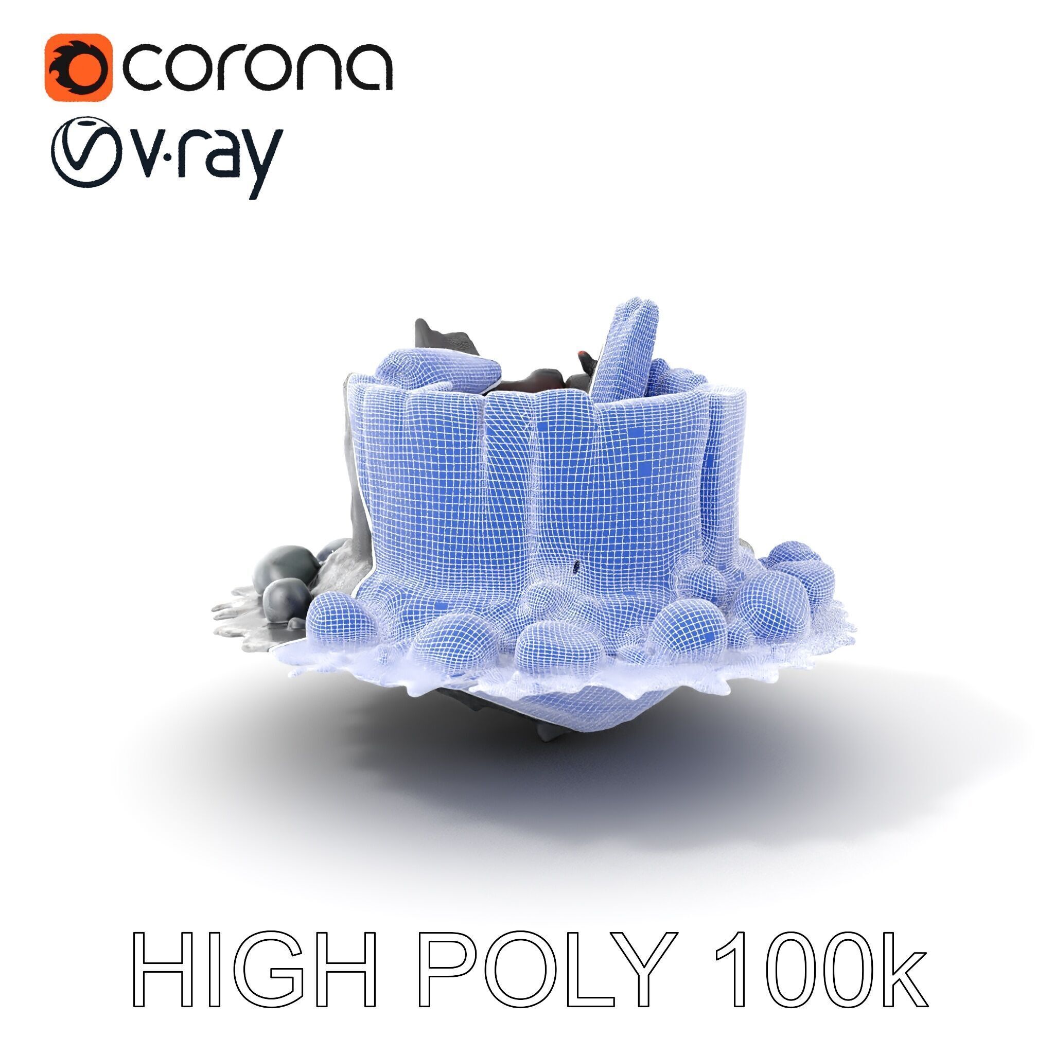 Campfire and Logs Model Pack for Realistic Virtual Environments Low-poly 3D model_4