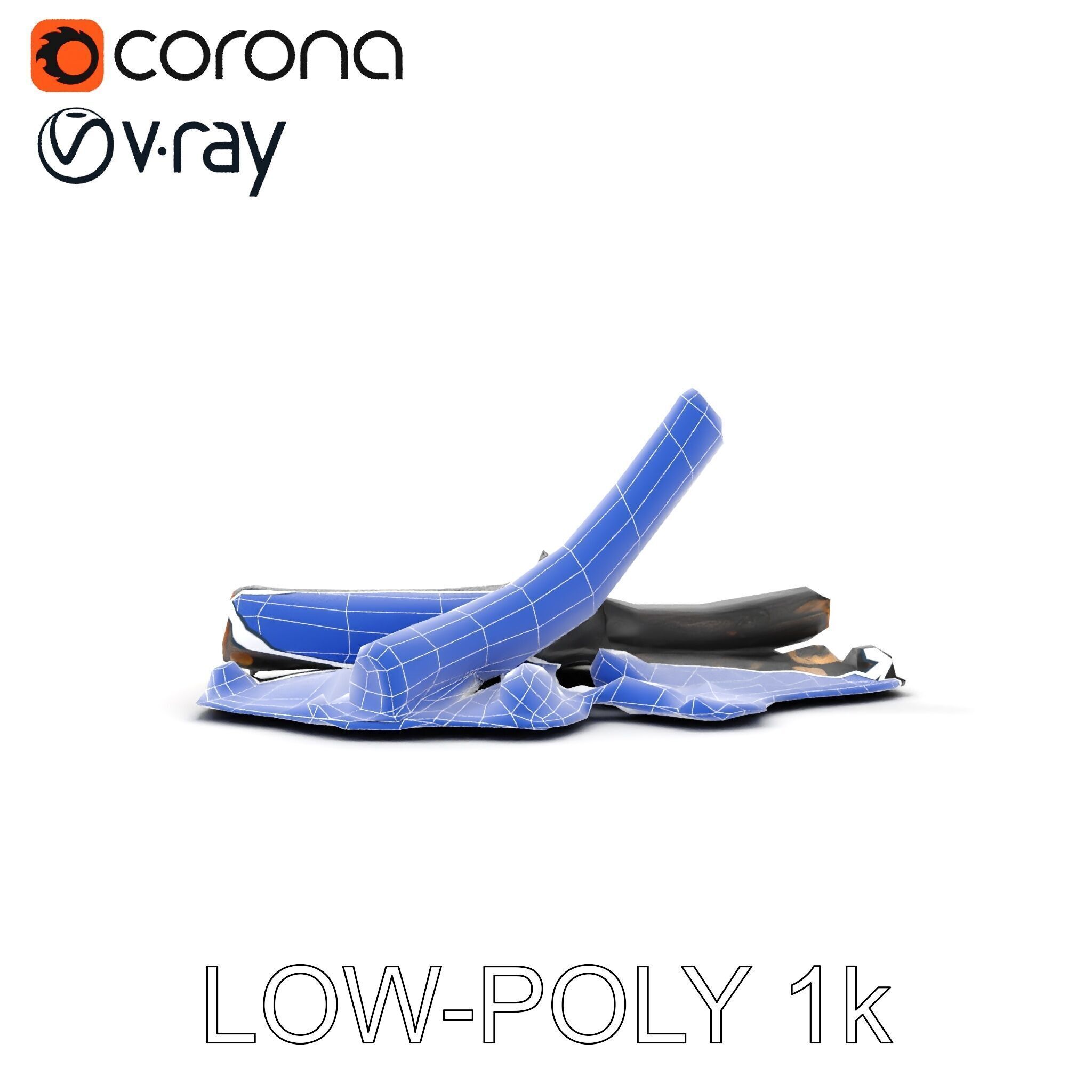 Charred Wood and Stones Model Pack for Realistic Environments Texture_20