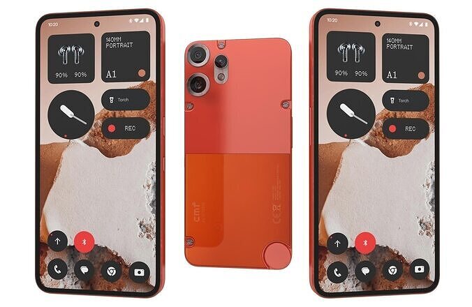 CMF Phone 2 Pro 5G Orange 3D model