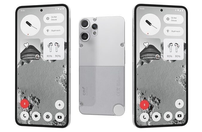 CMF Phone 2 Pro 5G White 3D model