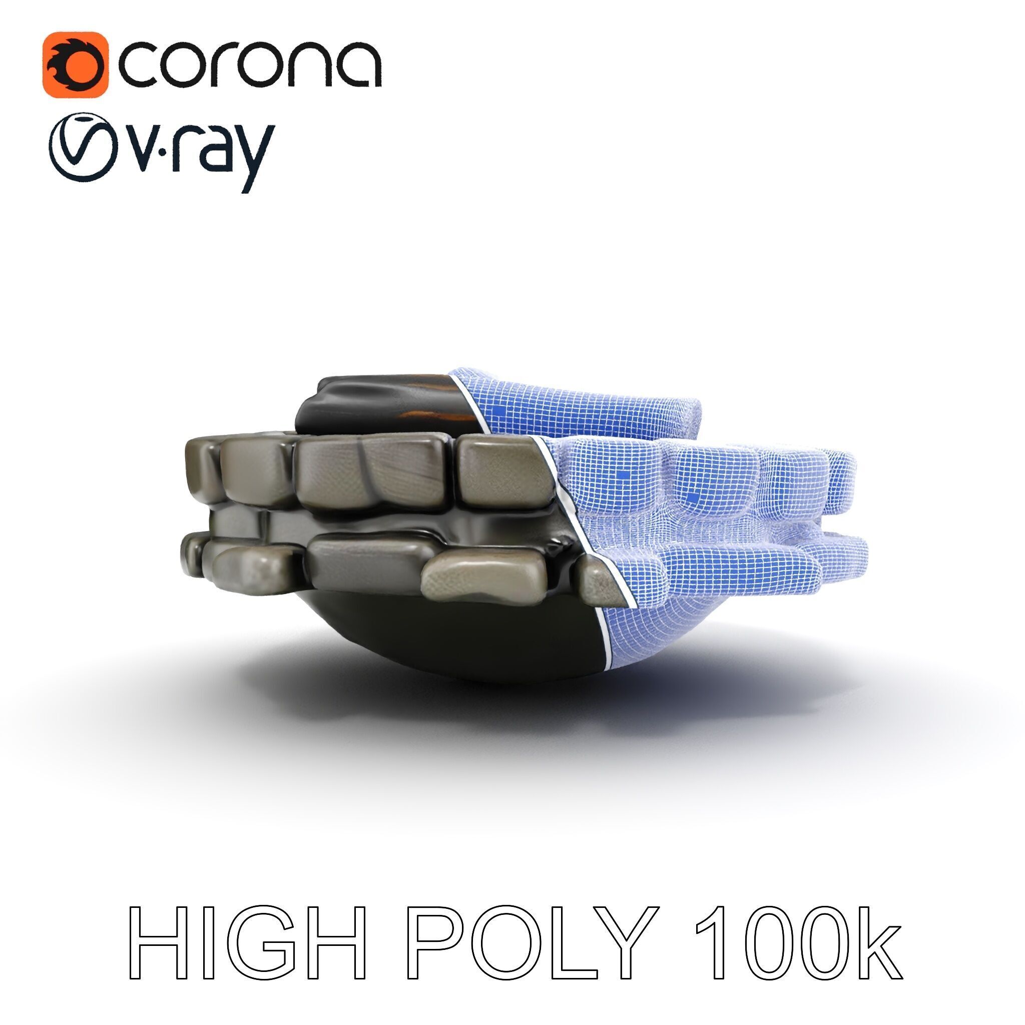 Rustic Campfire Stone Circle Model Pack Low-poly 3D model_35