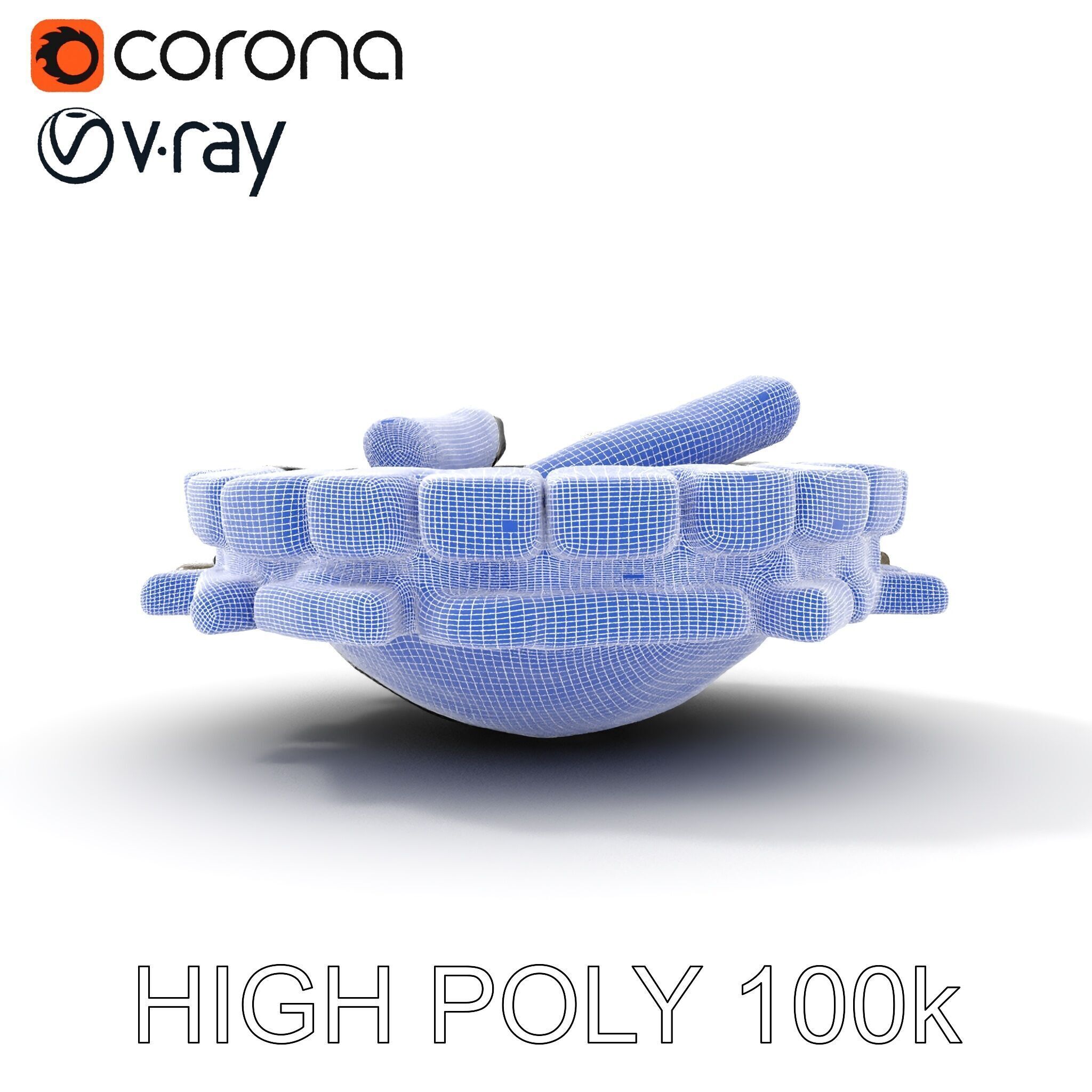 Rustic Campfire Stone Circle Model Pack Low-poly 3D model_32