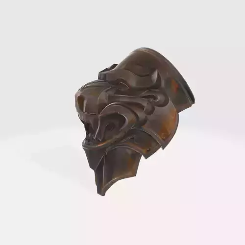 Medieval knight shoulder pad 3D print model