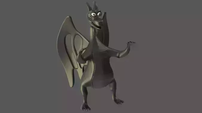 Cartoonish Dragon v3