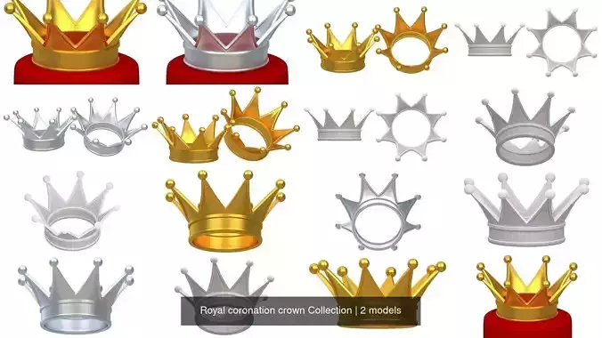 Royal coronation crown Collection