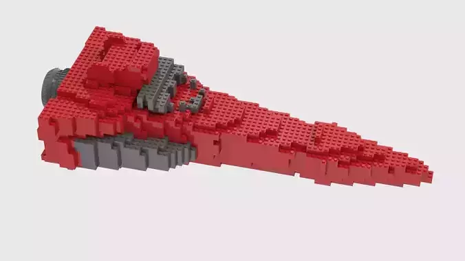Lego Space Ship 3D model