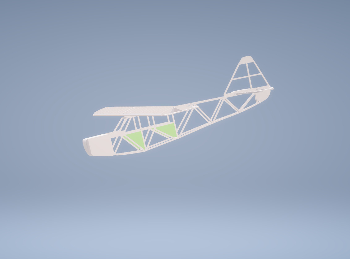 3D Printable Disassembled Light Aircraft  3D print model_18