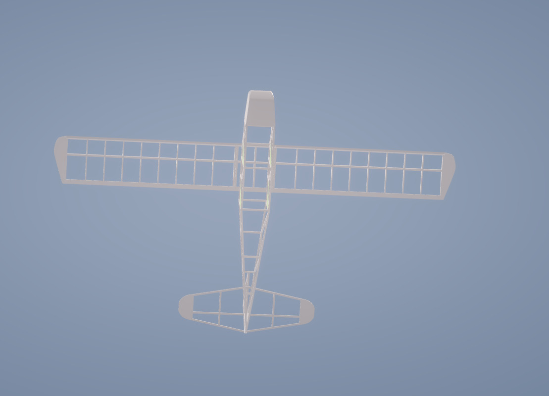 3D Printable Disassembled Light Aircraft  3D print model_17
