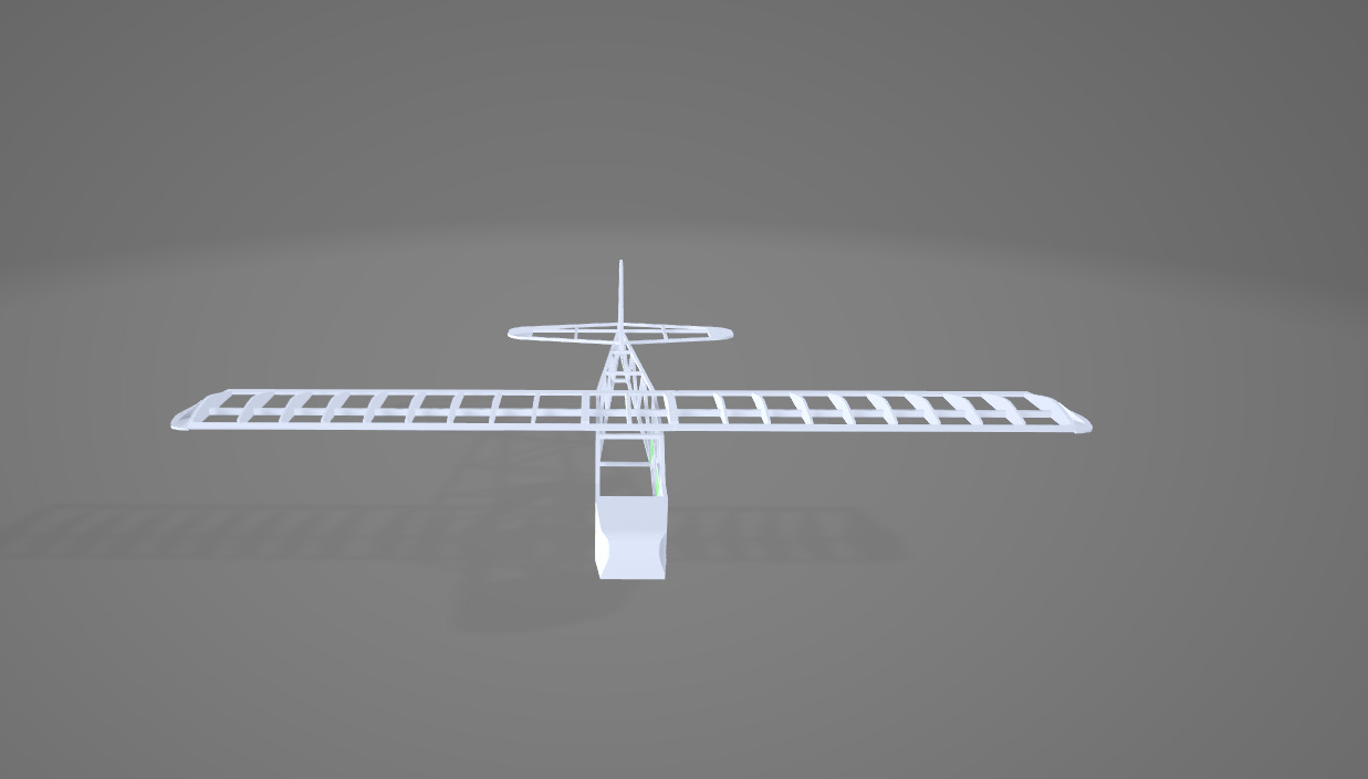 3D Printable Disassembled Light Aircraft  3D print model_3