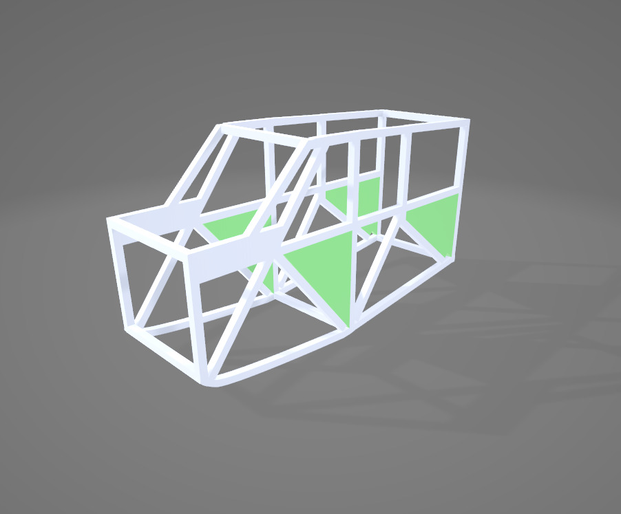 3D Printable Disassembled Light Aircraft  3D print model_4