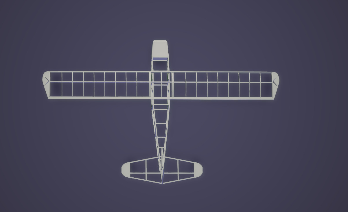 3D Printable Disassembled Light Aircraft  3D print model_15