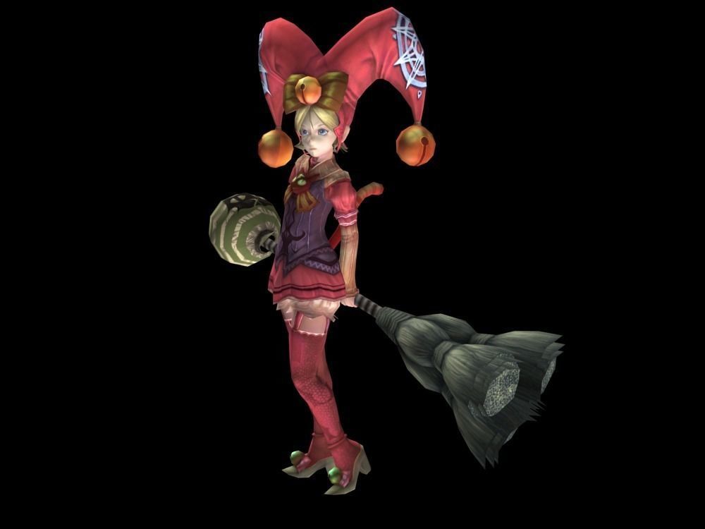 witch apprentice Free 3D model_0