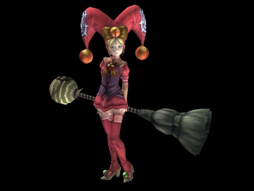 witch apprentice Free 3D model_1