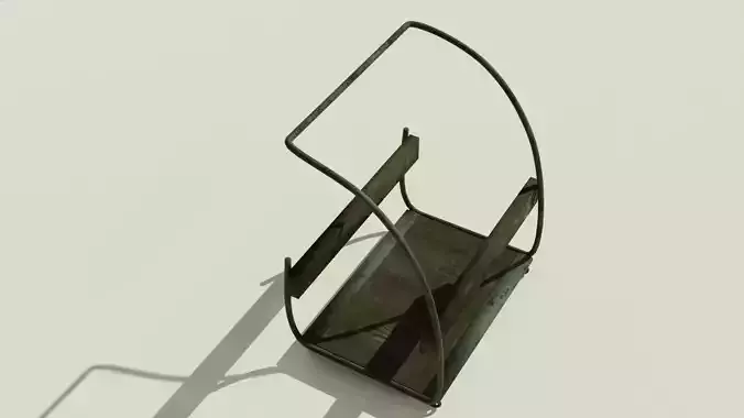 trolley Low-poly 3D model