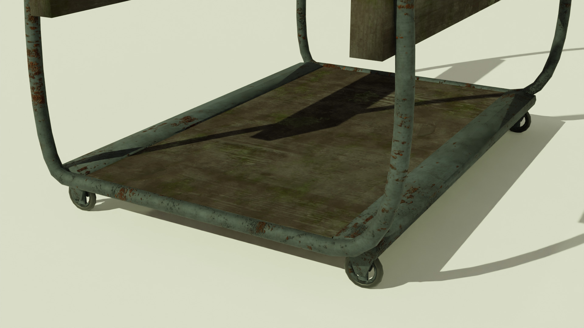 trolley Low-poly 3D model_3