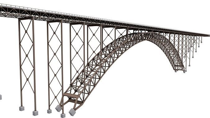 New River Gorge Bridge 3D model