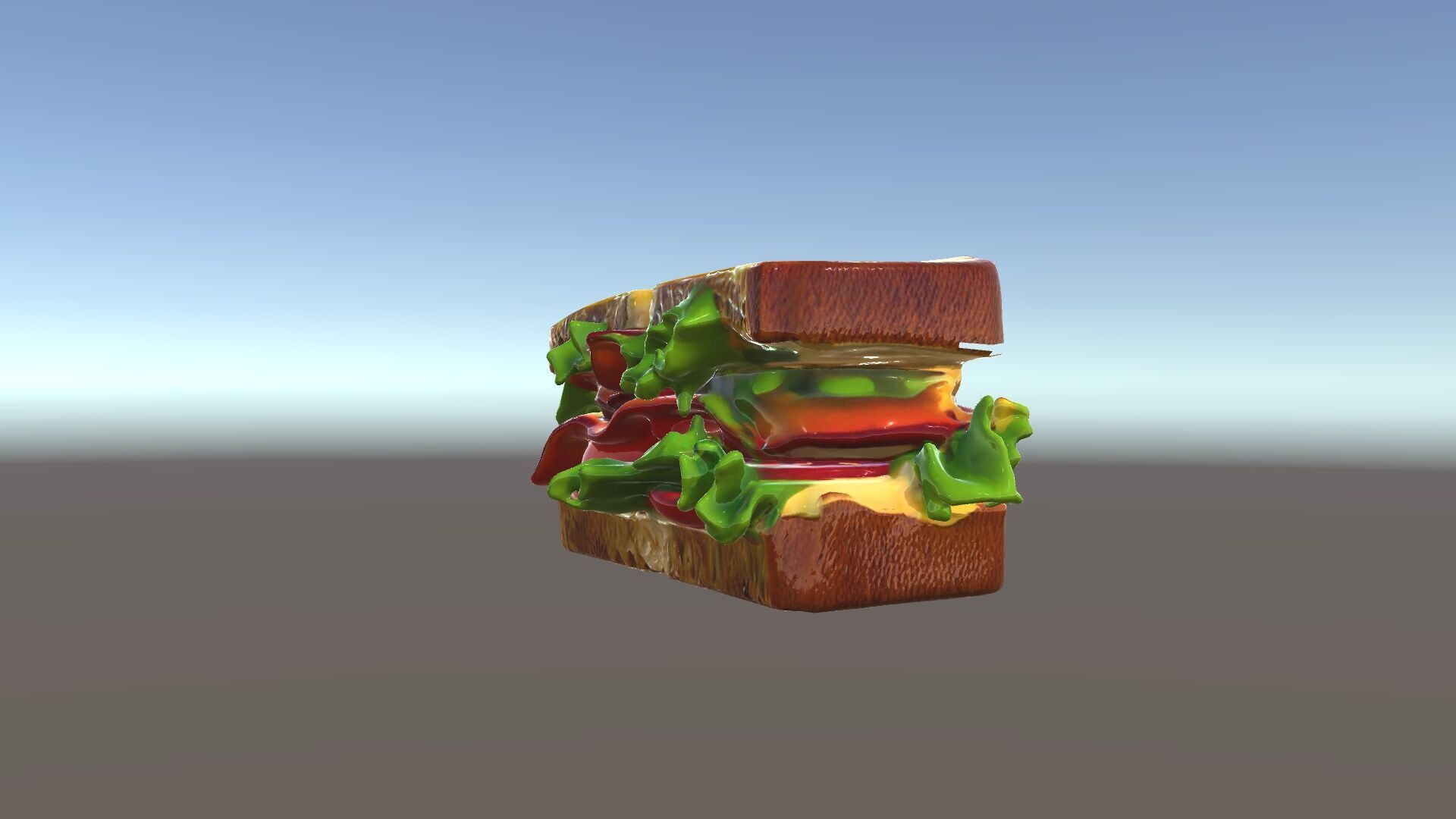 Realistic Sandwich Model Pack Low-poly 3D model_33