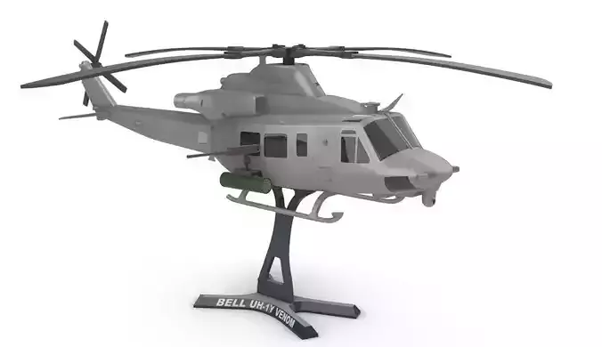 Bell UH-1Y Venom 3D print model