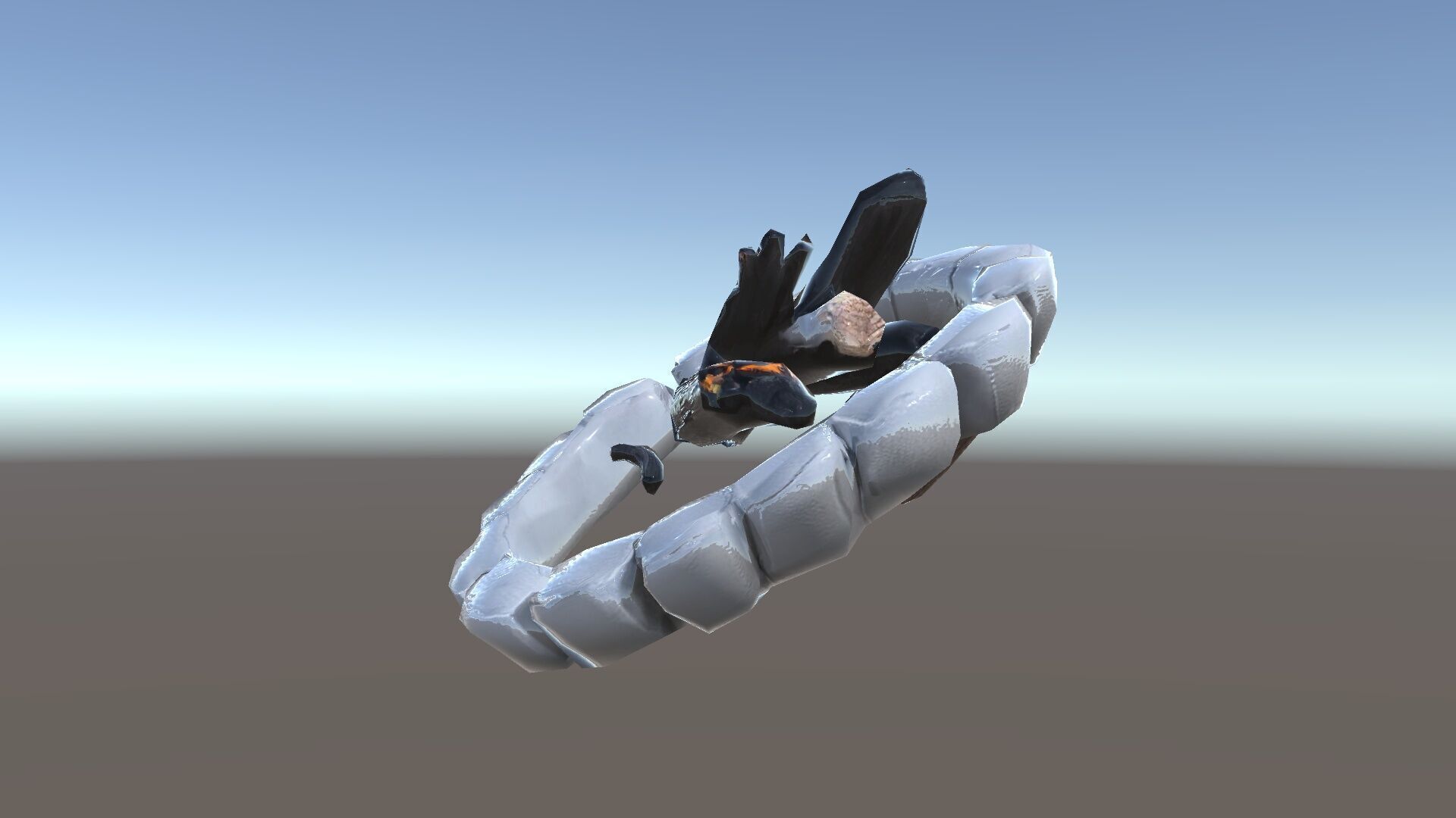 Outdoor Campfire Ring with Charred Logs Model Pack Low-poly 3D model_34