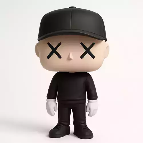 Brian Donelli Kaws Creator Funko Pop Style toy