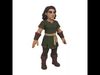 Stylized Game Ready Human Character Rigged named Foraza Low-poly 3D model_1