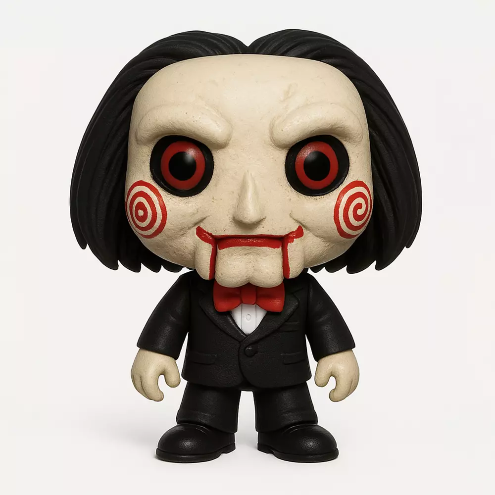 Billie from Saw Funko Pop Style toy 3D model 3D printable | CGTrader