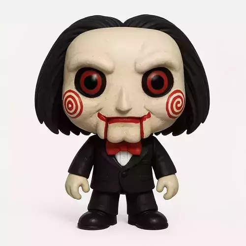 Billie from Saw Funko Pop Style toy 3D print model
