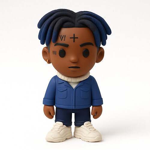  XXXTENTACION Baby Milo style toy 3D print model