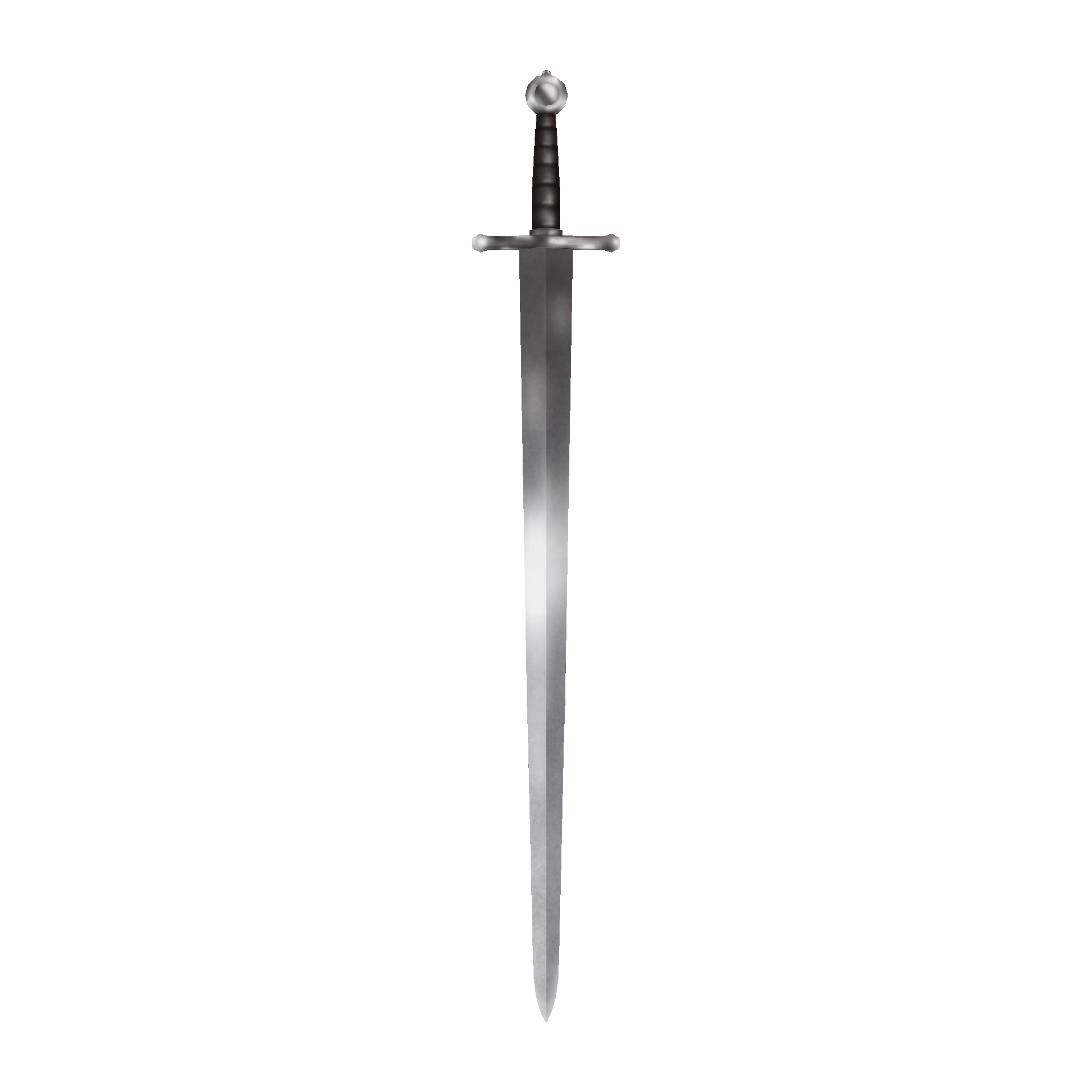 Hand Painted Swords Pack 5 Low-poly 3D model_7