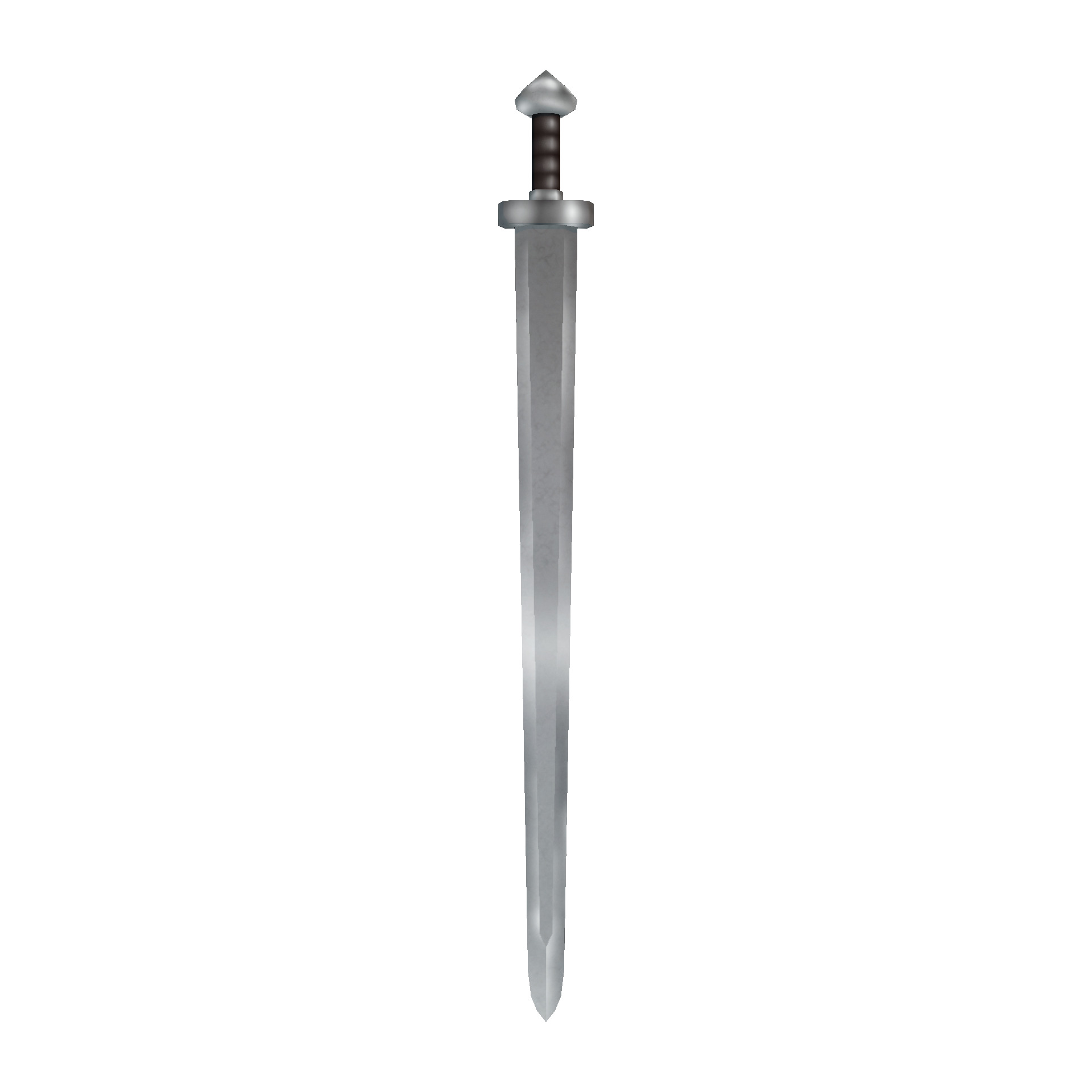 Hand Painted Swords Pack 5 Low-poly 3D model_3